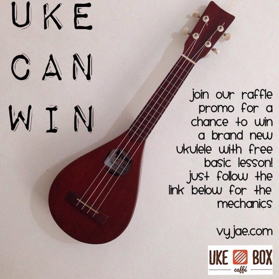 Regram or Share this photo on Instagram or Facebook for a chance to win the raffle promo.